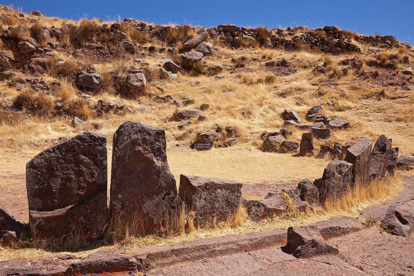 Chullpas de Sillustani — photographie